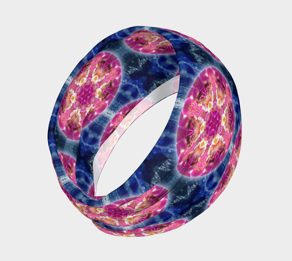 Cosmic Love Mandala Headband & Face Covering preview #2