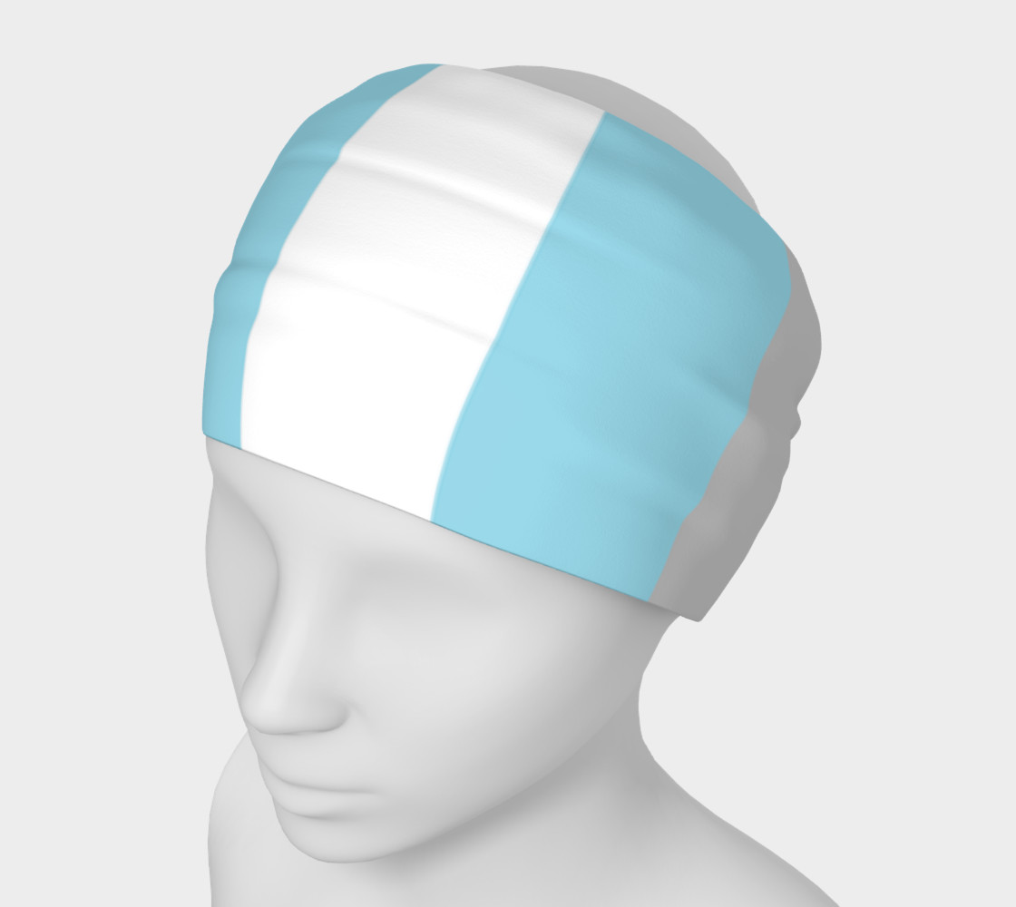 Demiboy LGBT Headband 3D preview
