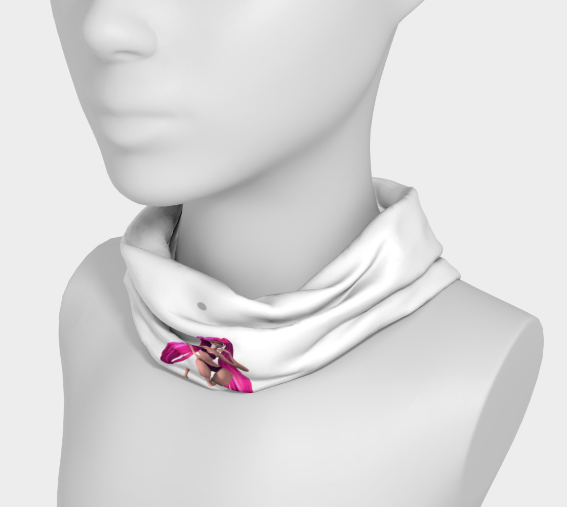 Purple Hair Anime Girl Headband preview #3