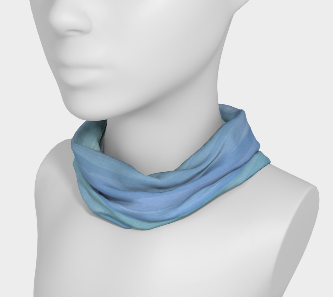 Lilac Watercolor Waves Headband preview #3