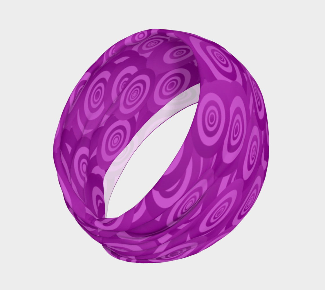 Purple Swirl Headband preview #2