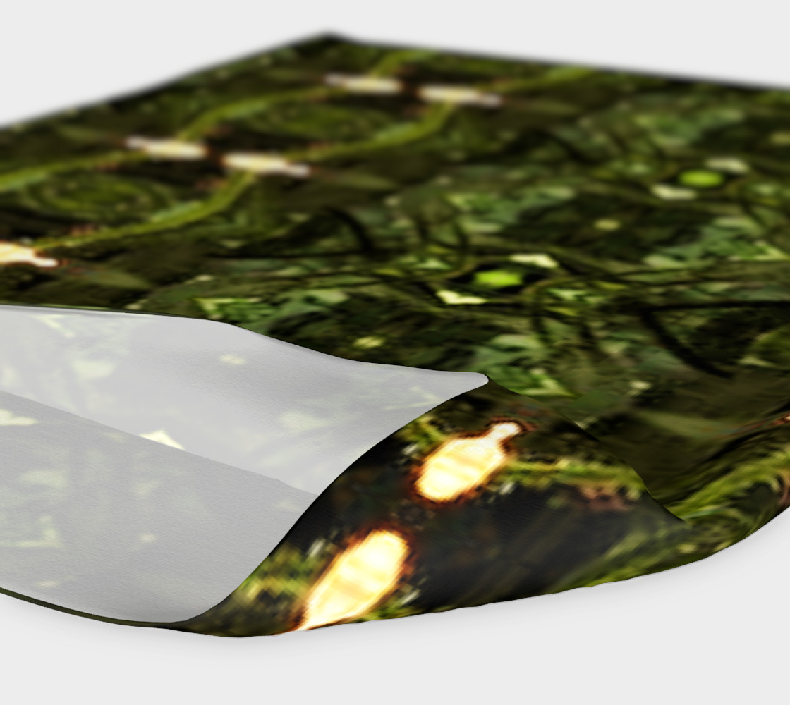 Jungle Print Abstract in Green preview #4