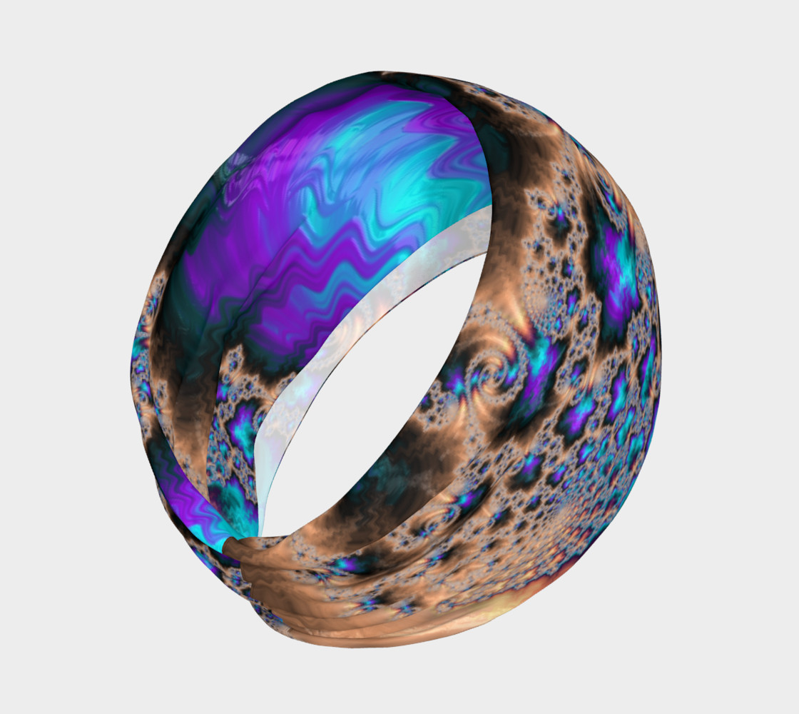 Electric Ocean Headband preview #2