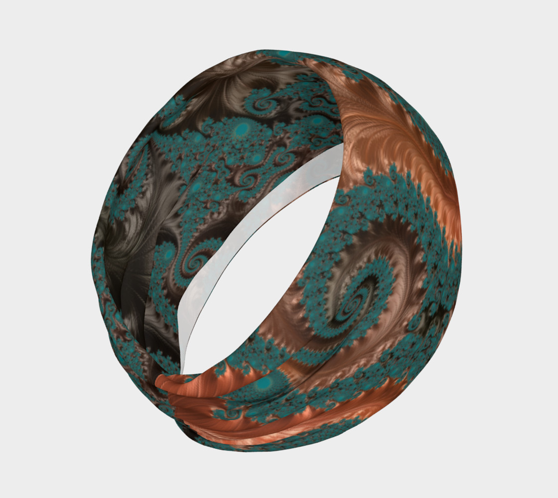 Copper Leaves Headband preview #2