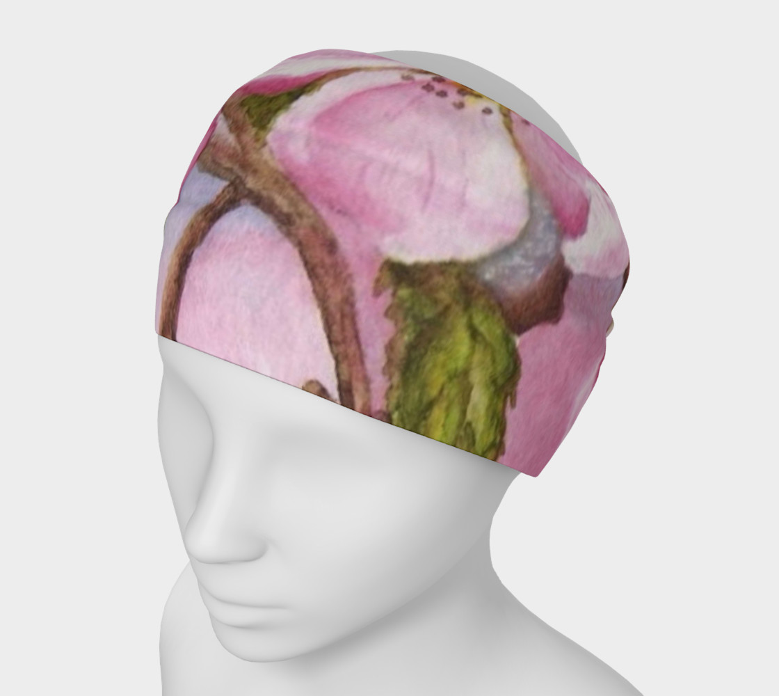 Watercolor Pink Apple Blossoms preview #1