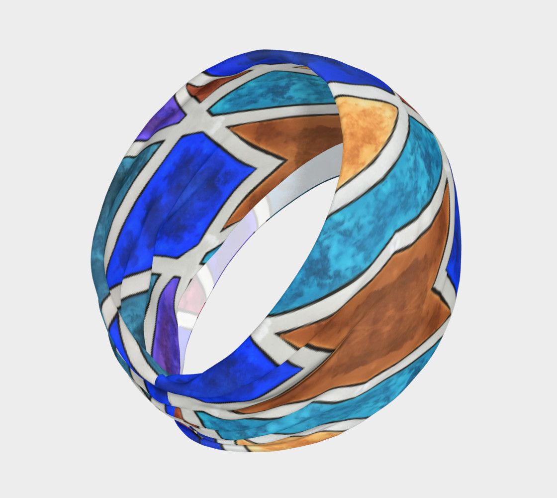 Blues Geo Headband II preview #2