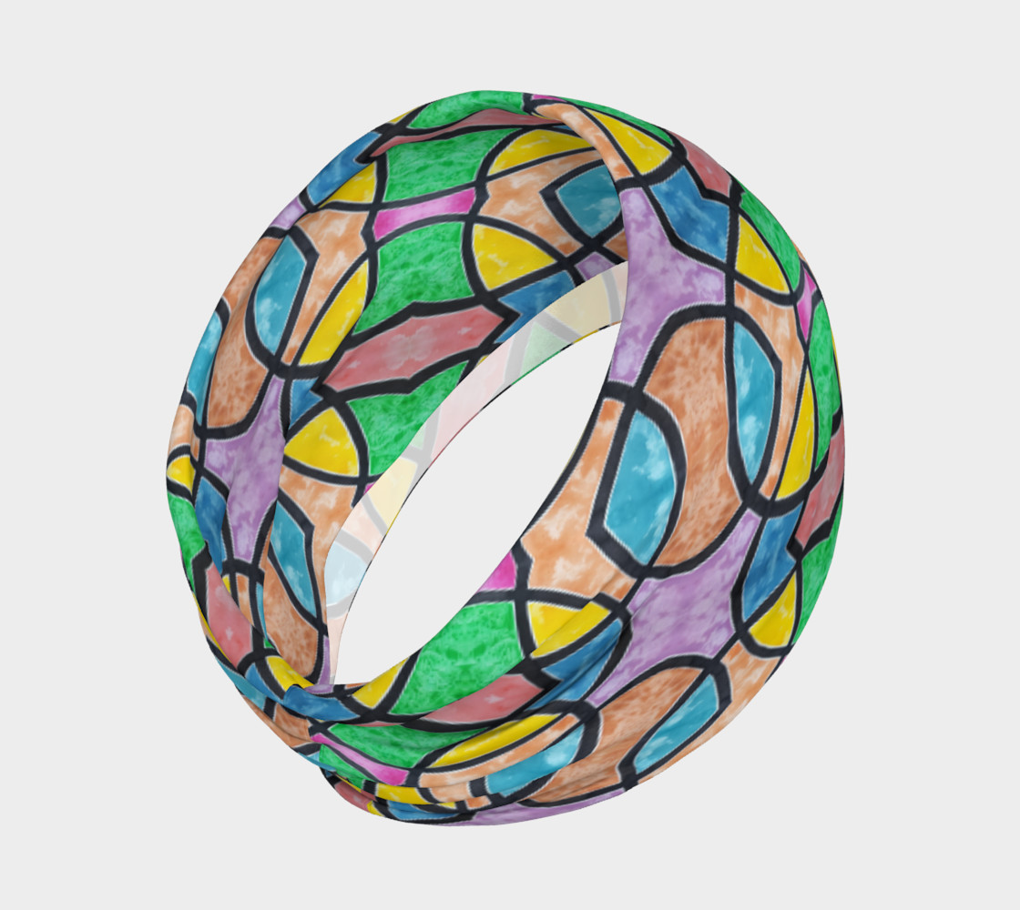 Colorful Geo Headband  preview #2