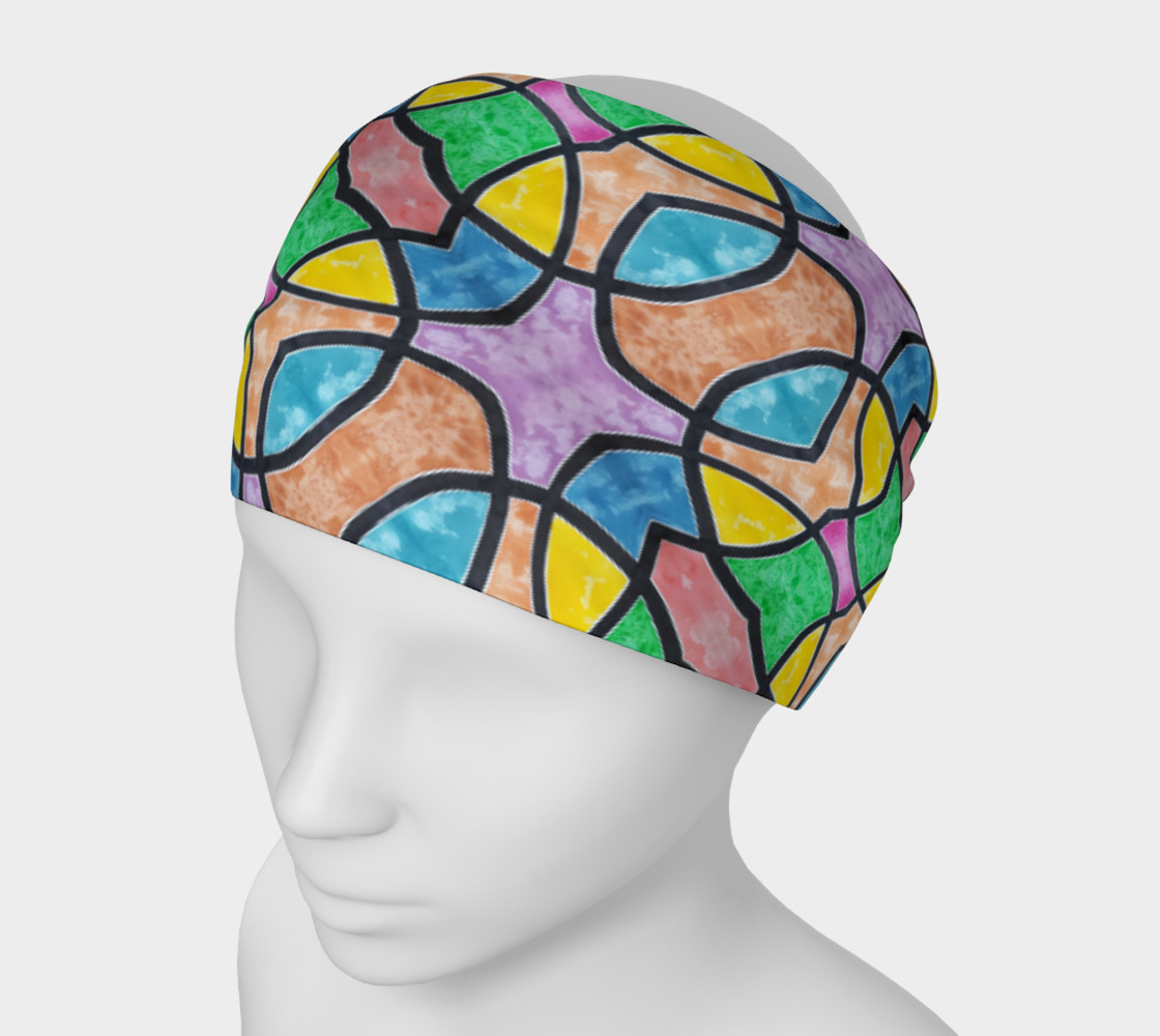Colorful Geo Headband  preview #1