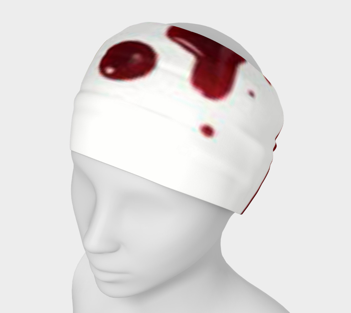 Blood Splatter four headband preview #1