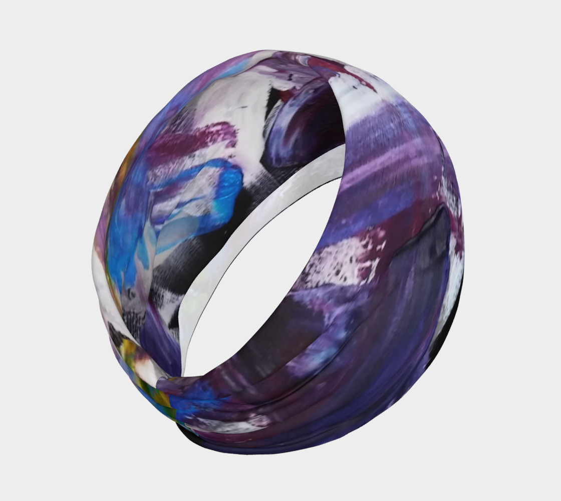Headband or Scarf: Energy Shift Swooshes by Janet Gervers preview #2