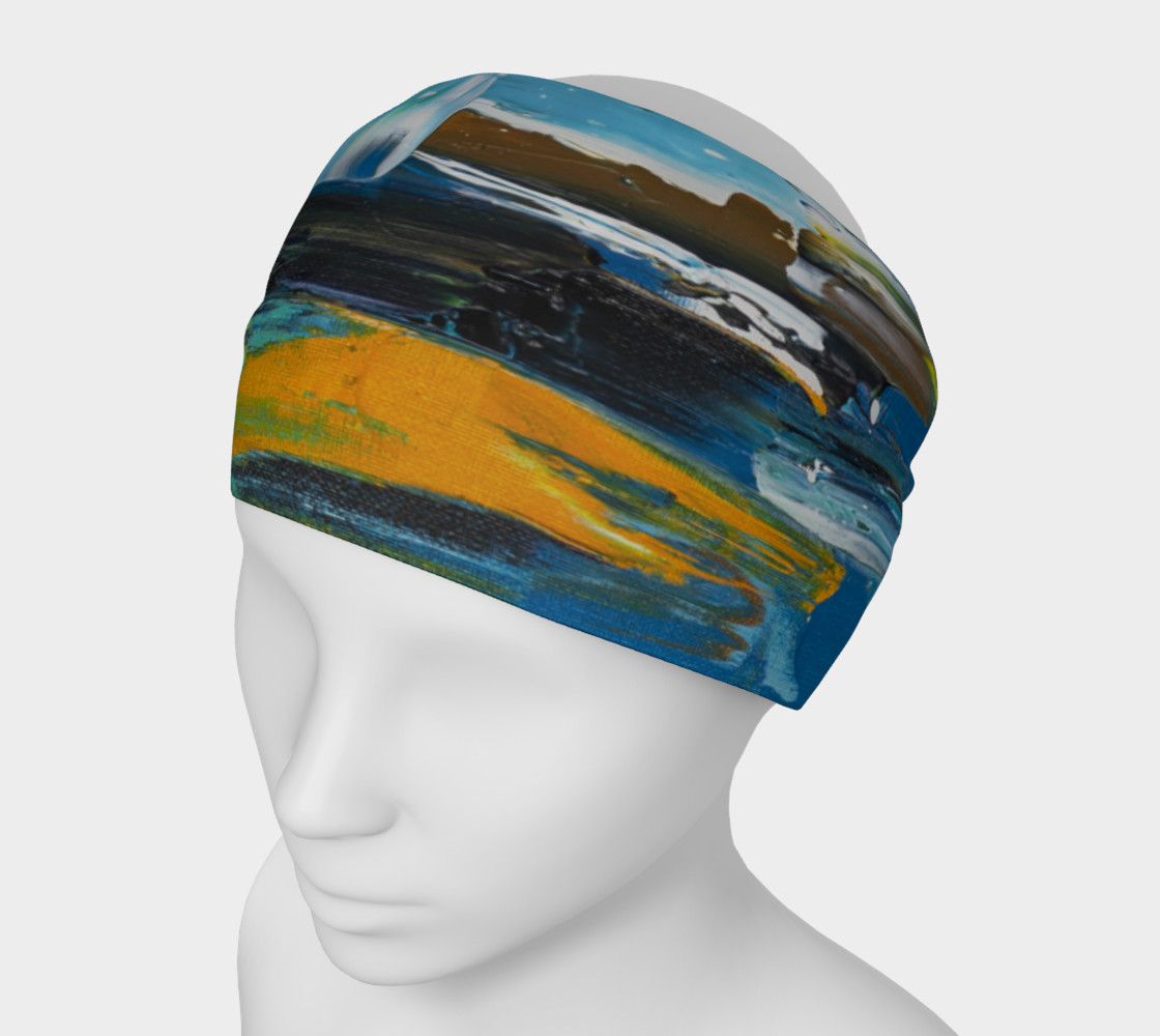 FLATTENED Headband 3D preview
