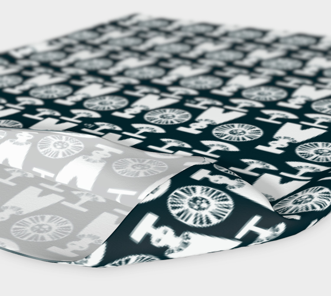 Retro black winter inuit headband preview #4