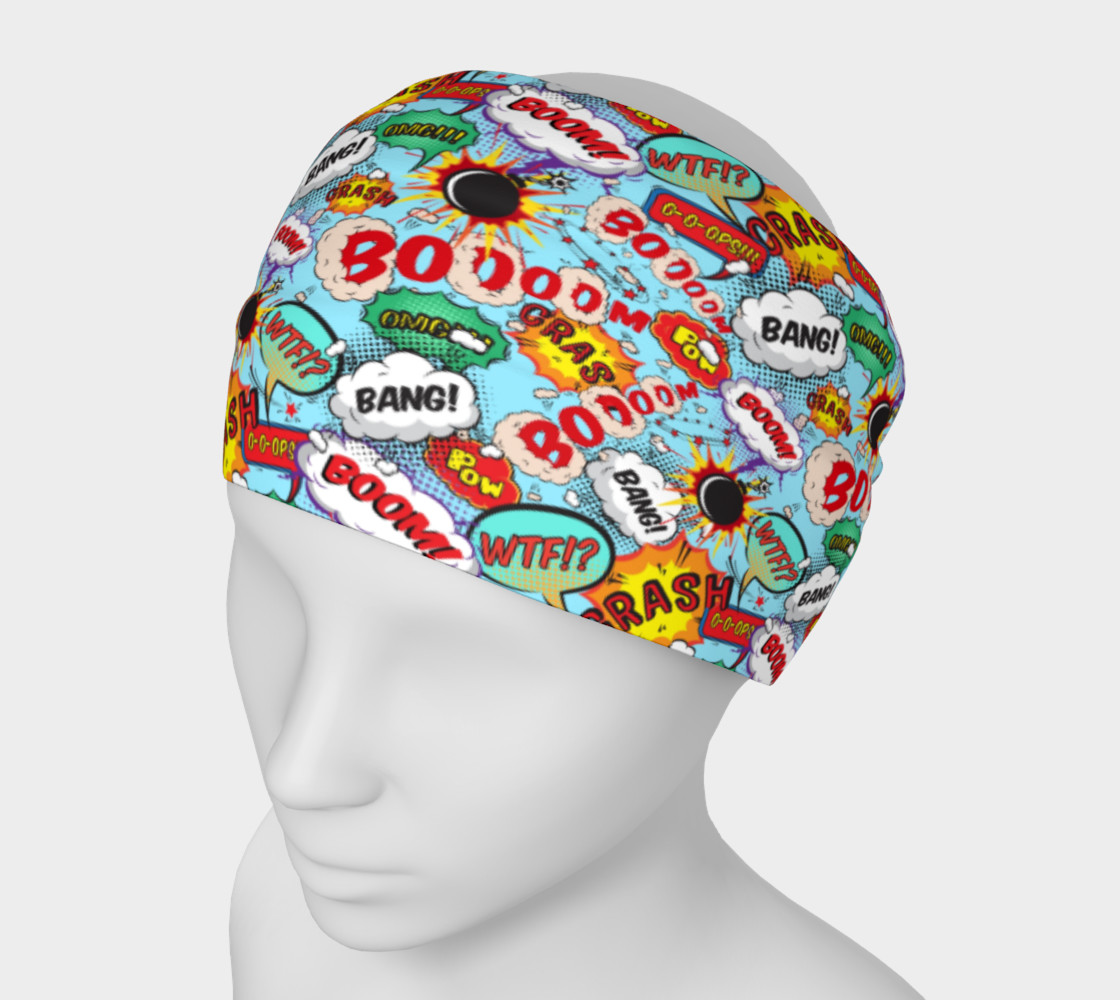 Comic Balloon Headband preview #1