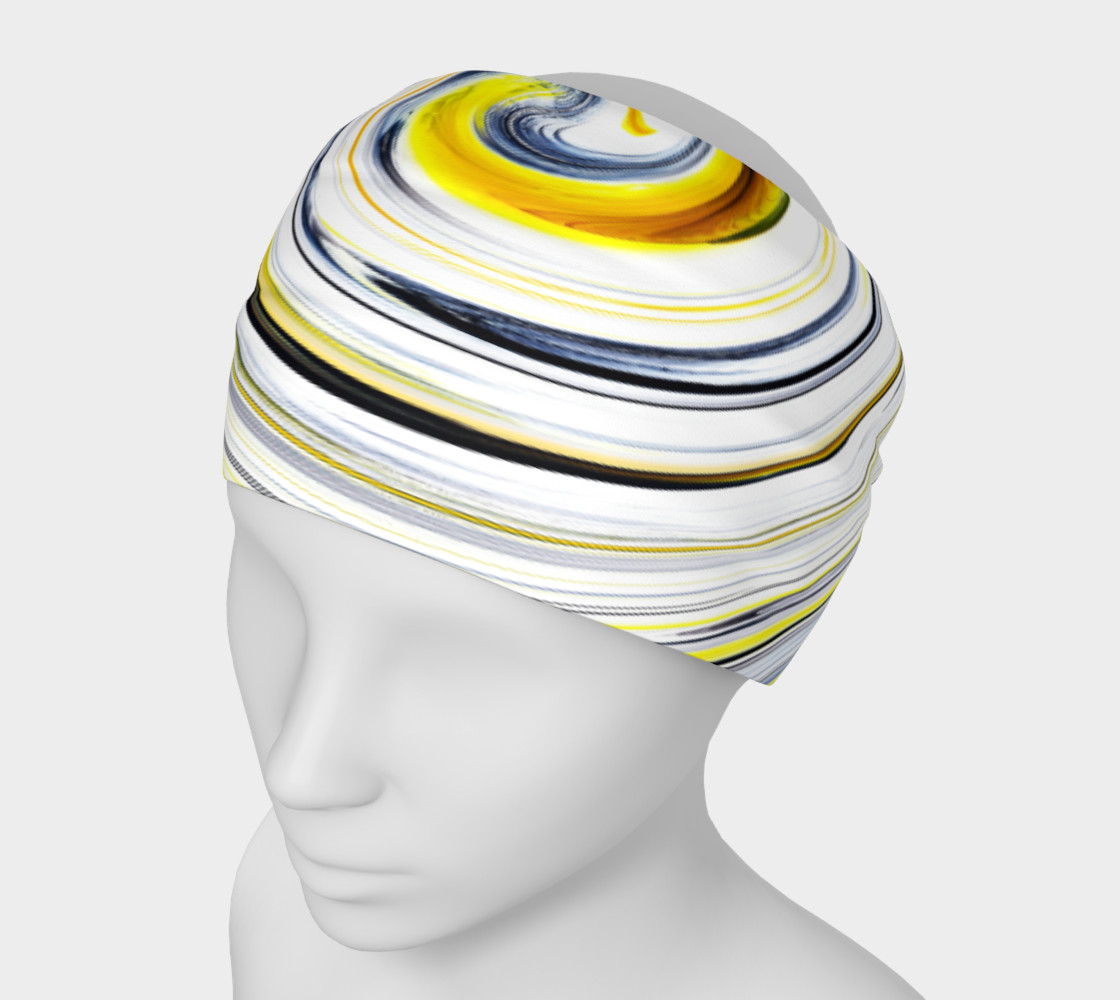 Yellow And Black Funky Swirl preview #1