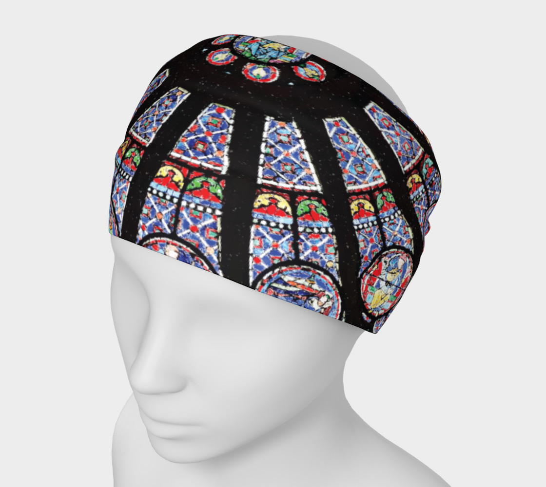 Rose South Window, Notre Dame Paris Headband preview #1