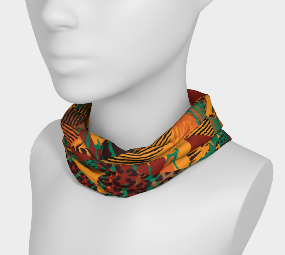 Abstract Safari Print Headband preview #3