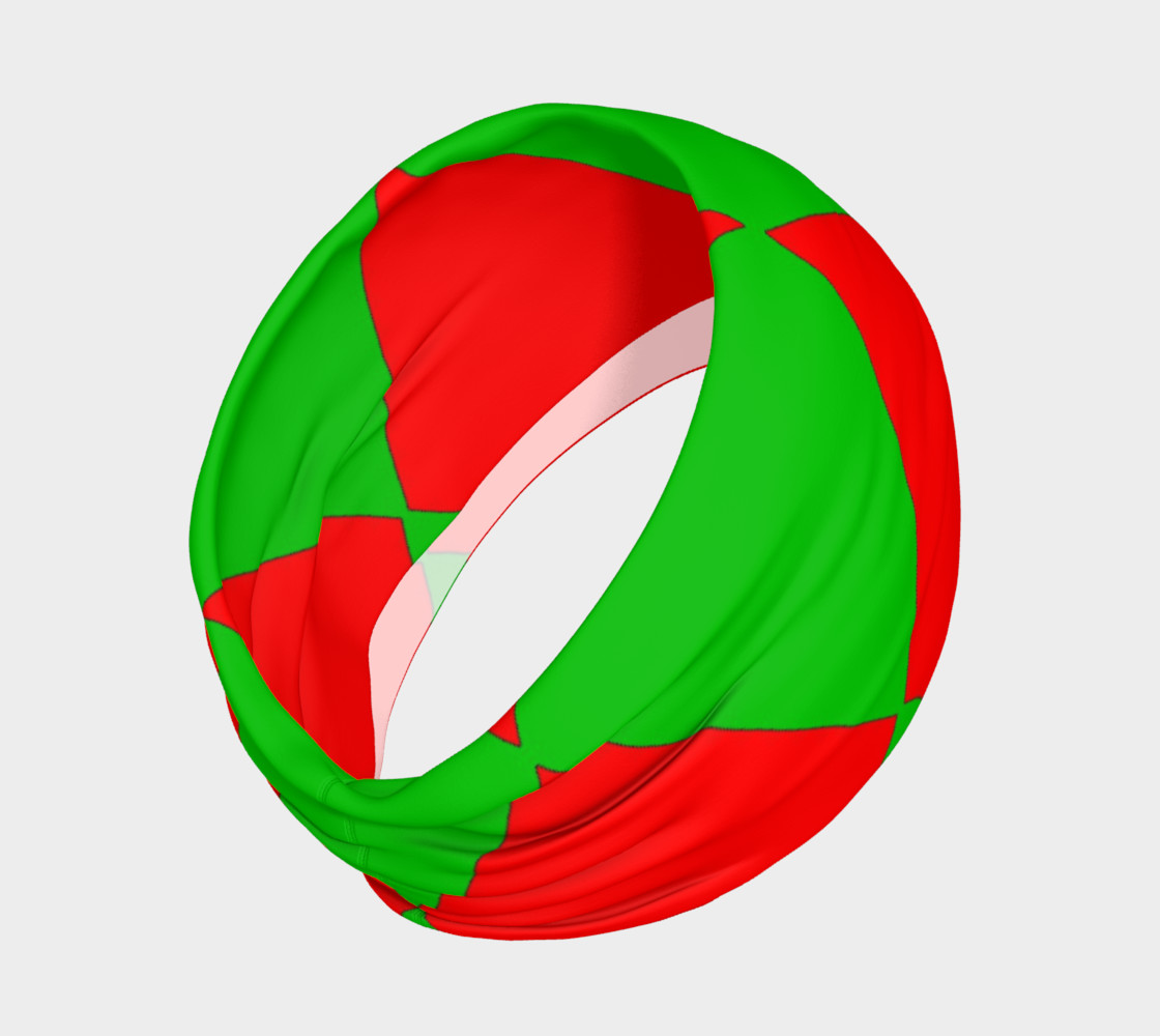 Christmas Harlequin Diamond Headband preview #2