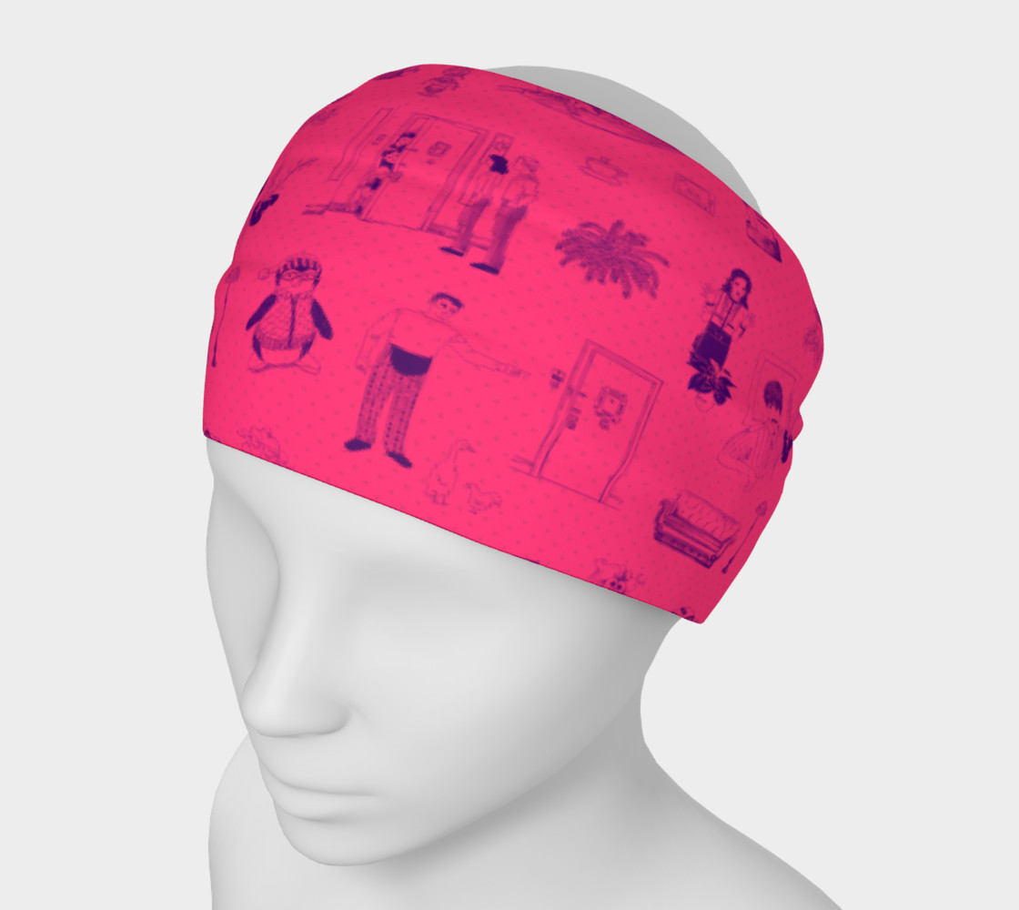 Aperçu de Friends Headband - hot pink #1