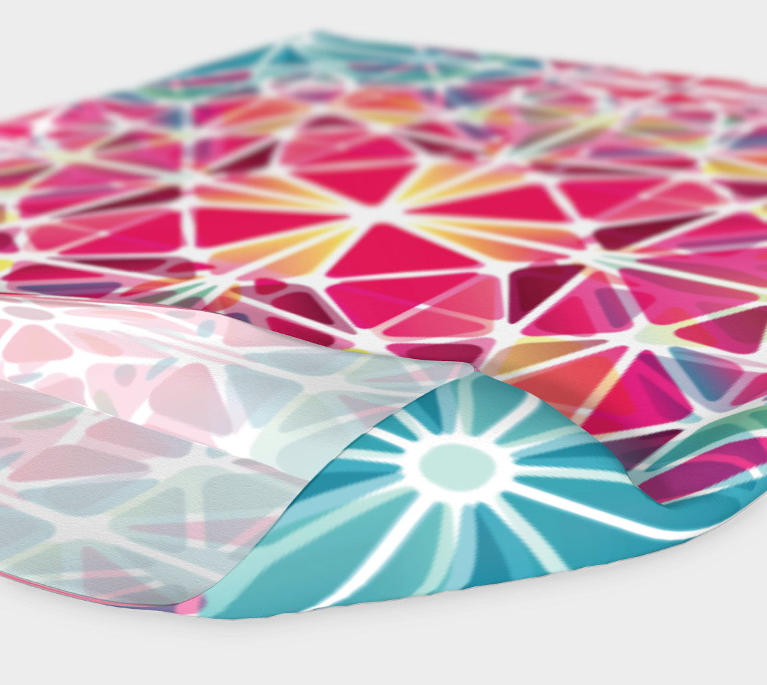 Pink and Blue Kaleidoscope Headband preview #4