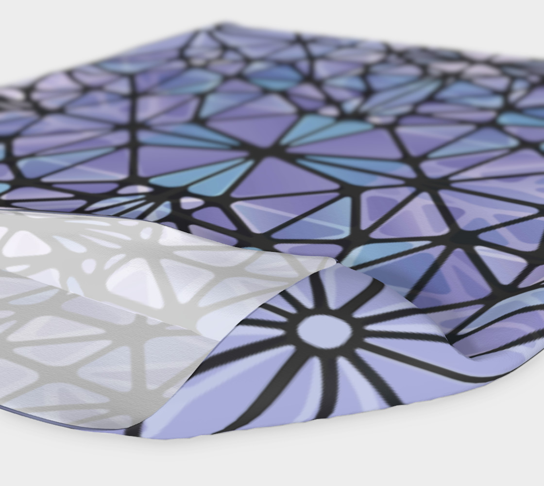Purple and Blue Kaleidoscope Headband preview #4