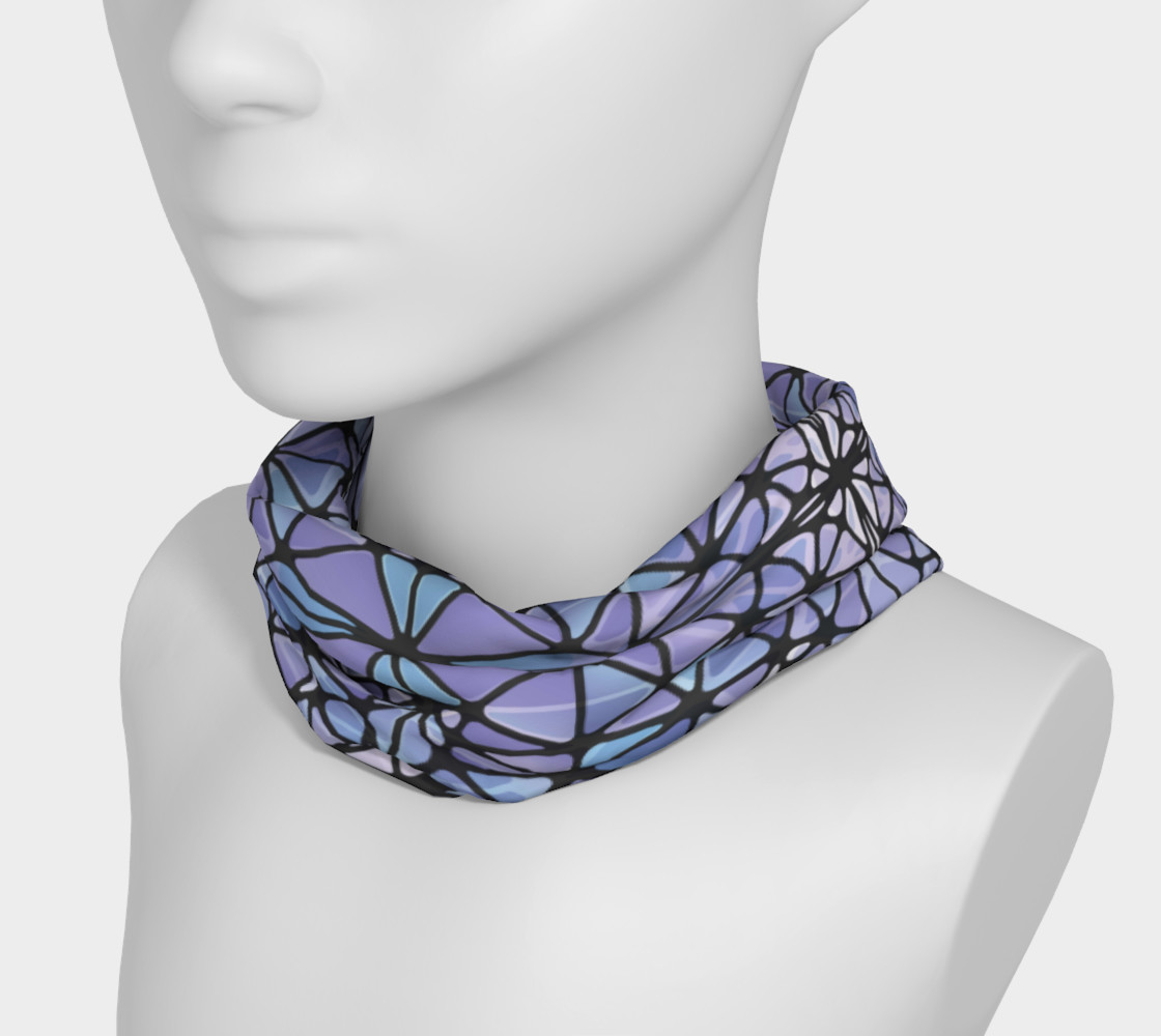 Purple and Blue Kaleidoscope Headband preview #3