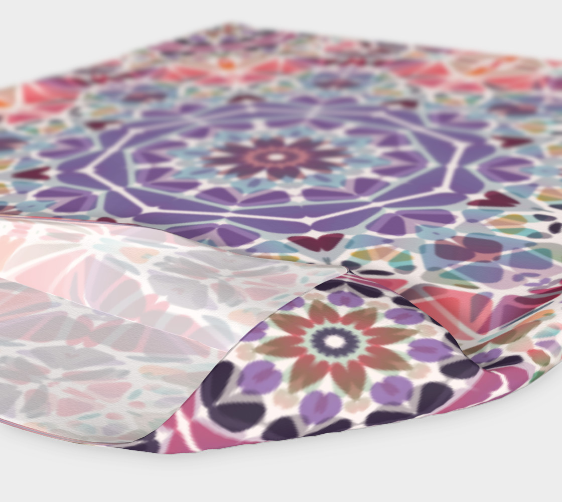 Purple and Pink Kaleidoscope Headband preview #4
