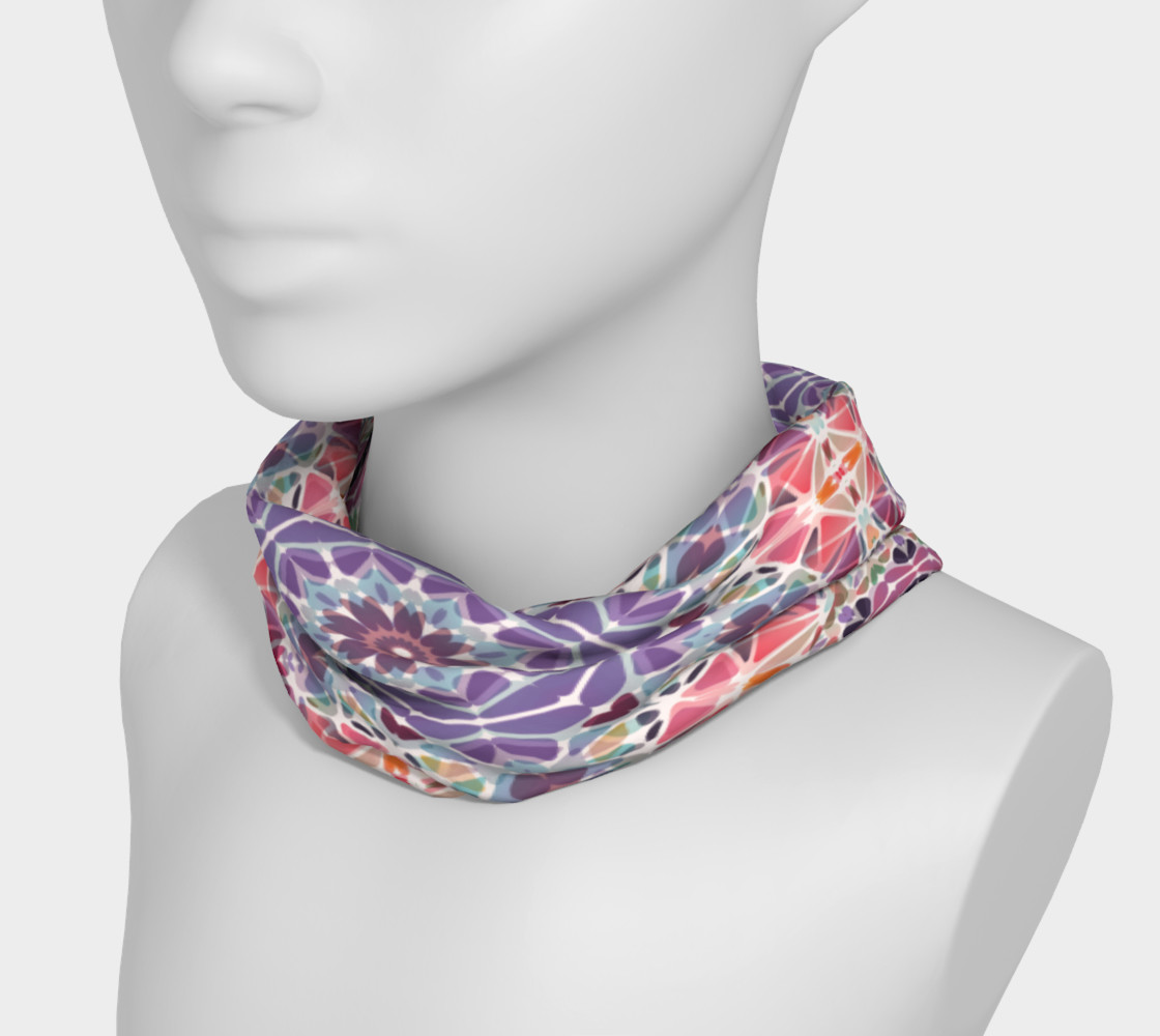 Purple and Pink Kaleidoscope Headband preview #3