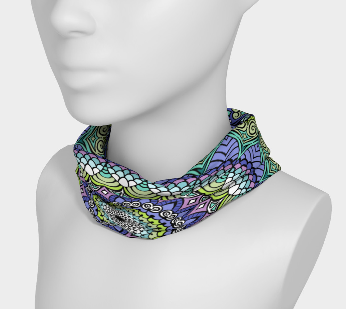 Aperçu de Purple n' Green Machine Headband #3