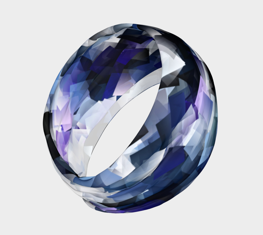 Moody Blue And Purple Cubes preview #2