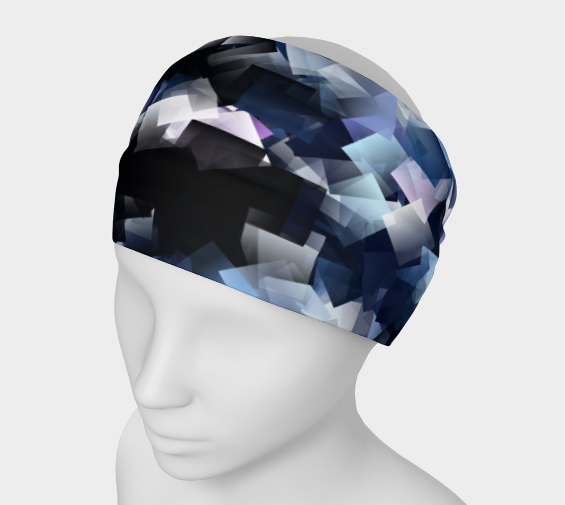Moody Blue And Purple Cubes preview #1