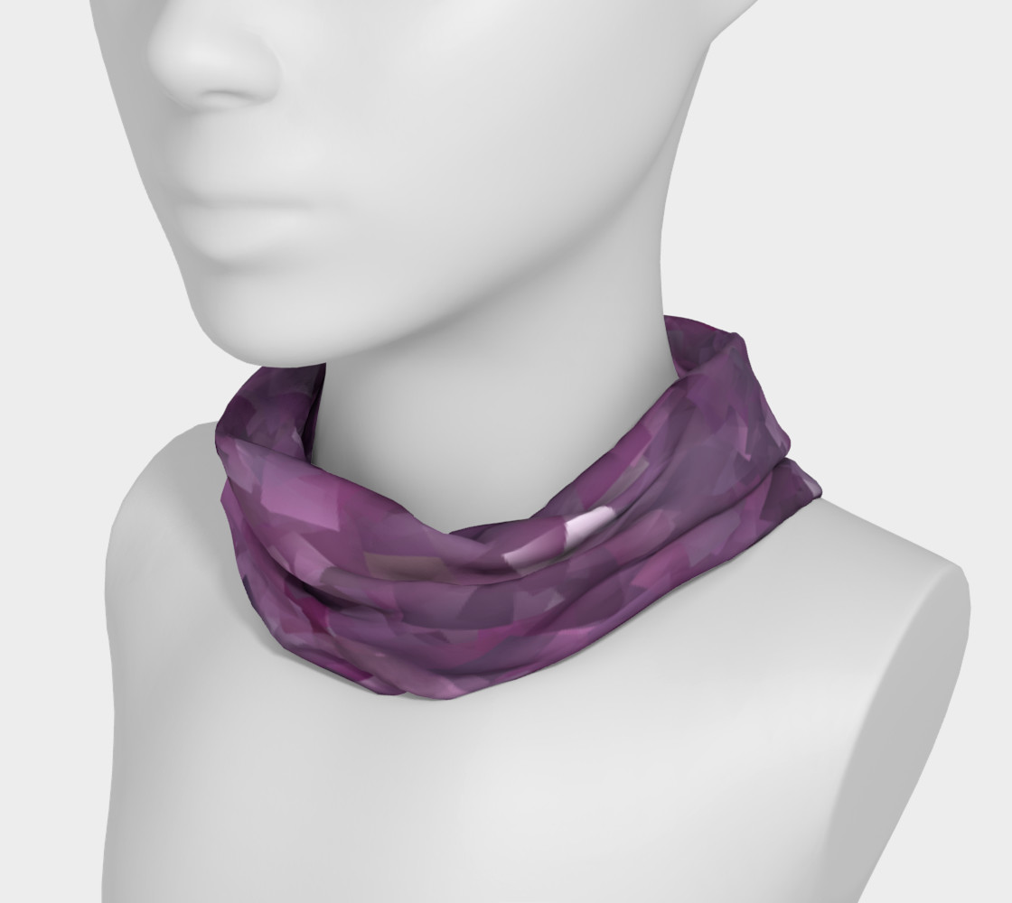 Muted Mauve In Cubes preview #3