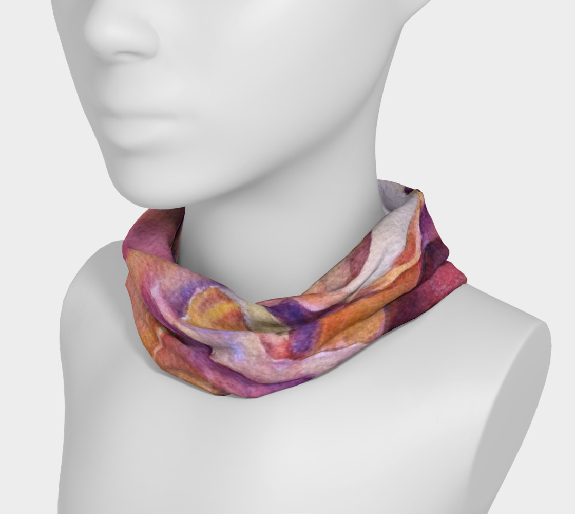 Pink Iris Petals Head Band preview #3