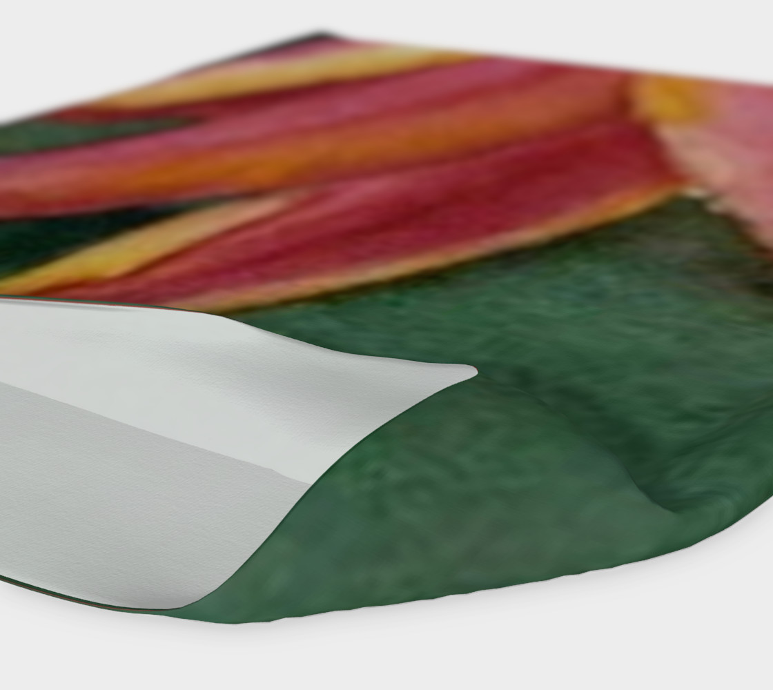 Orange Yellow Tulip Petals Headband preview #4