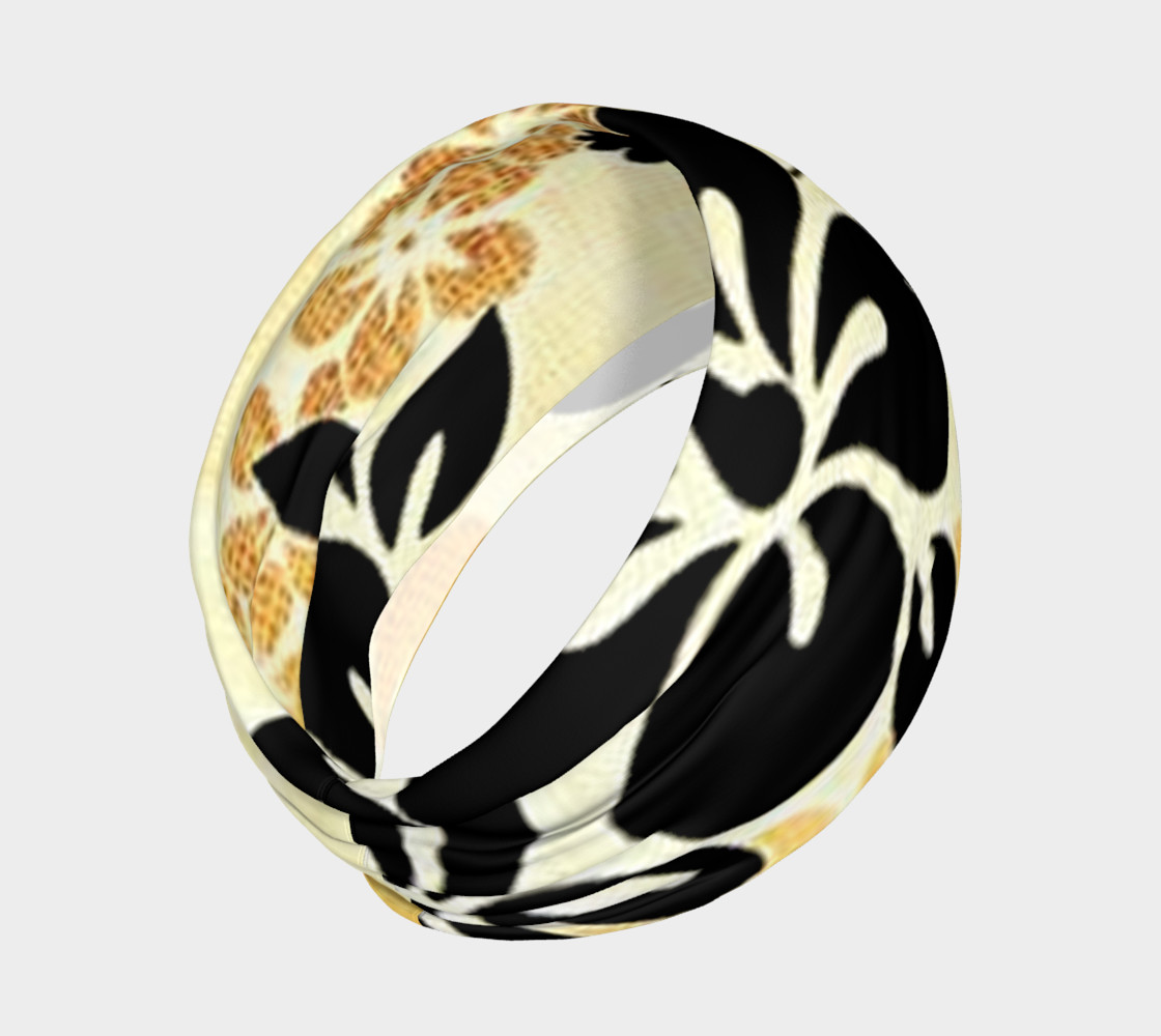 Black and Khaki Hawaiian Hibiscus preview #2