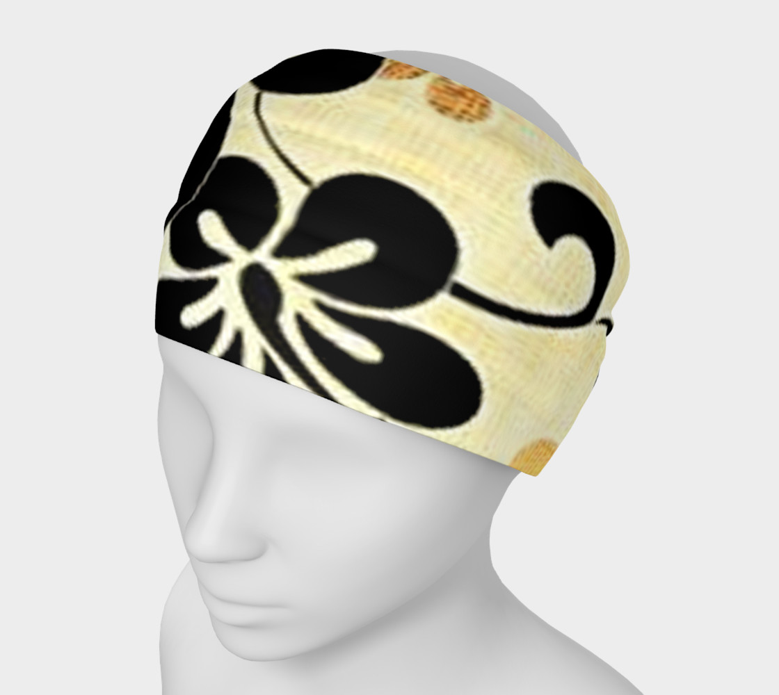 Black and Khaki Hawaiian Hibiscus preview #1
