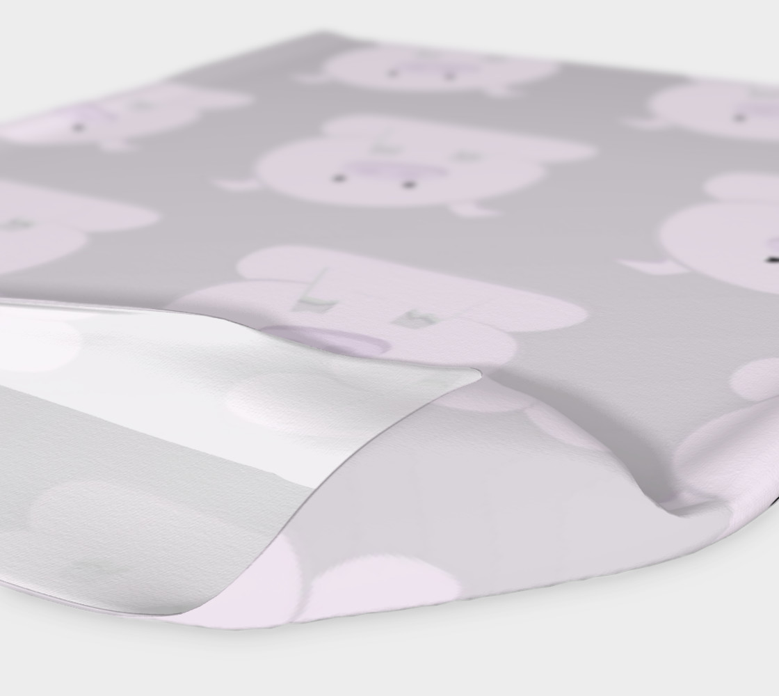 Pink Piggies on Grey preview #4