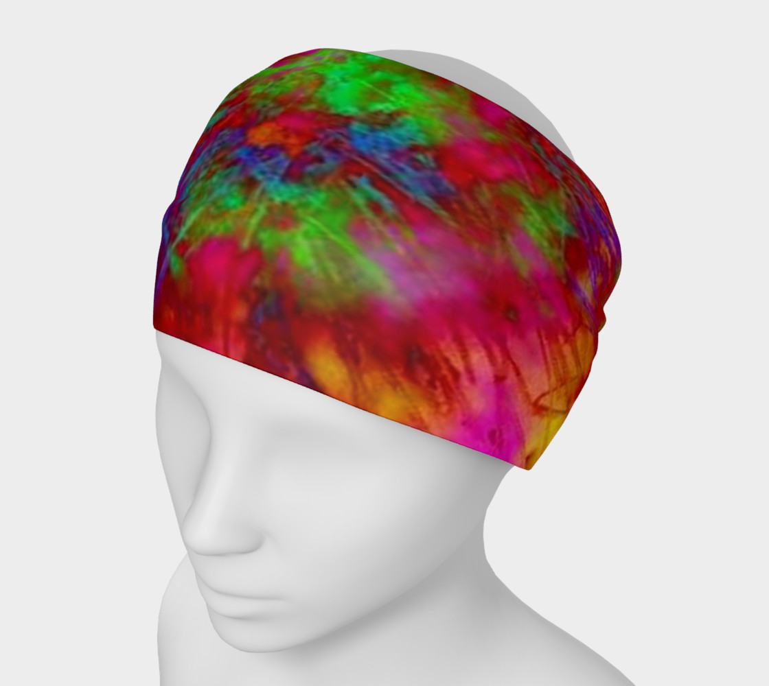 Neon Branches Headband  3D preview