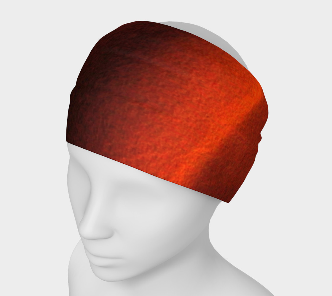 Red Chiaroscuro Headband 3D preview