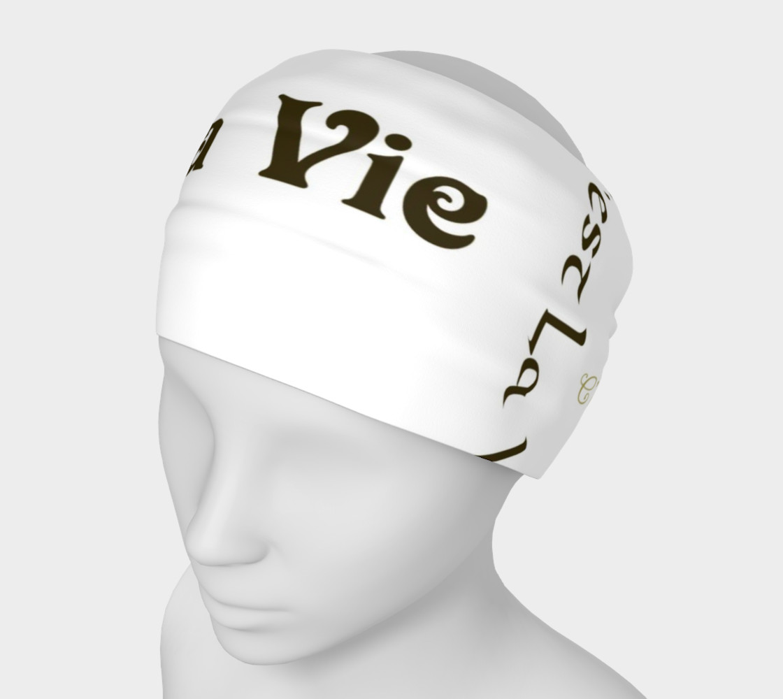 Mocha C'est la Vie Headband preview #1