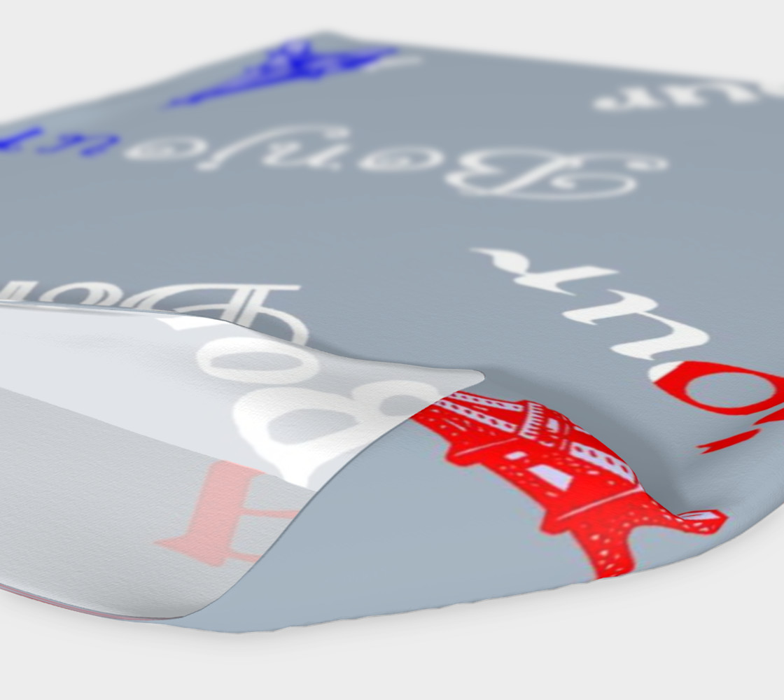 French Flag Bonjour Headband preview #4
