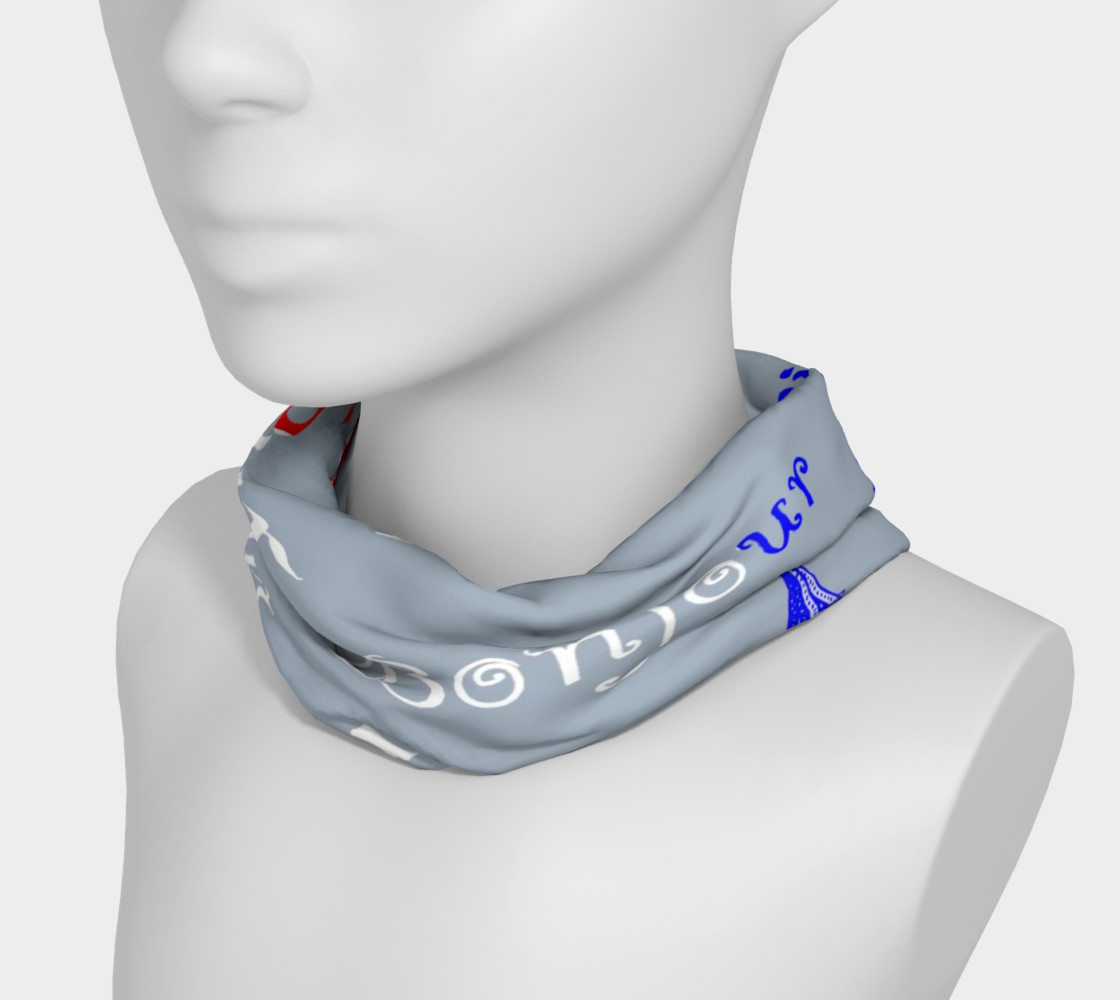 French Flag Bonjour Headband preview #3