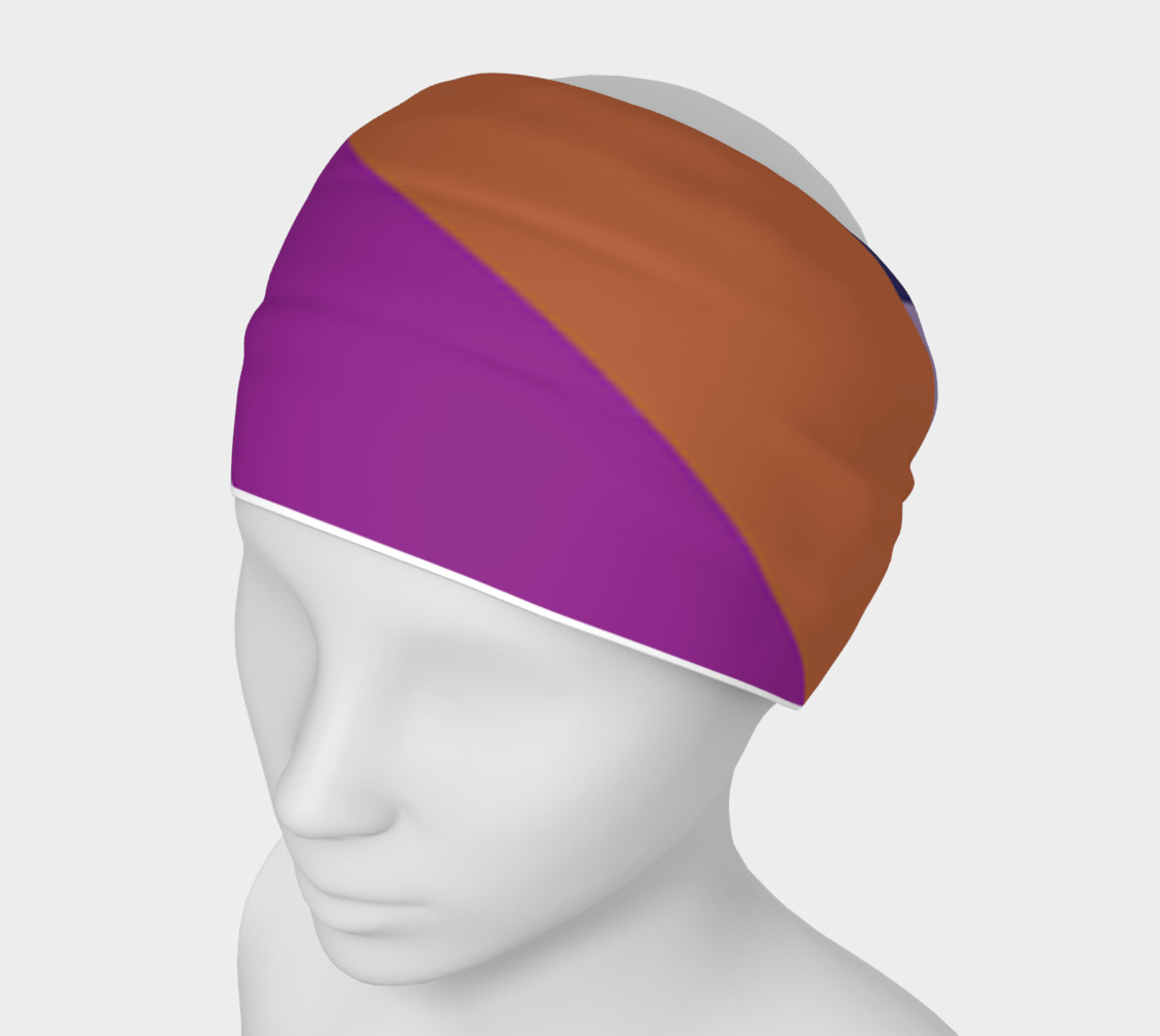 colour blocking head band preview #1