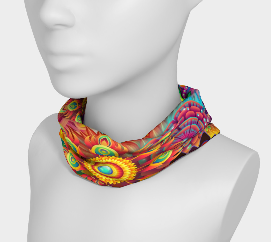 Vintage Retro Flowers Headband preview #3