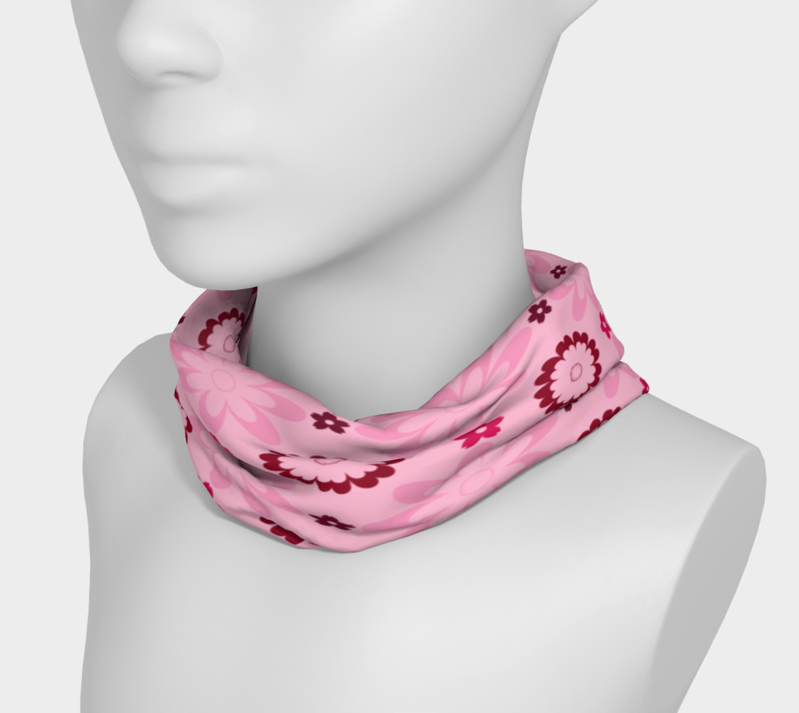 Aperçu de Pink Flower Delight Headband #3