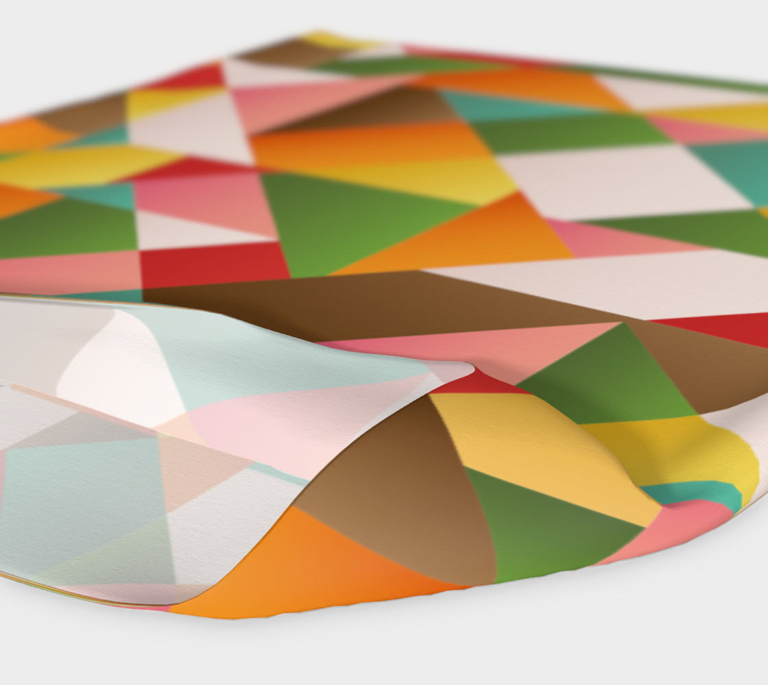 Funky geometric shapes head band preview #4