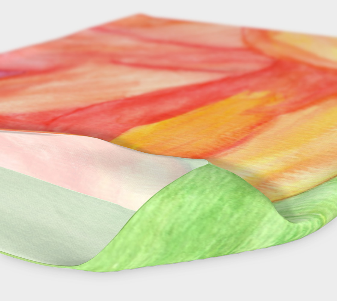 Giant Orange Poppy Headband preview #4