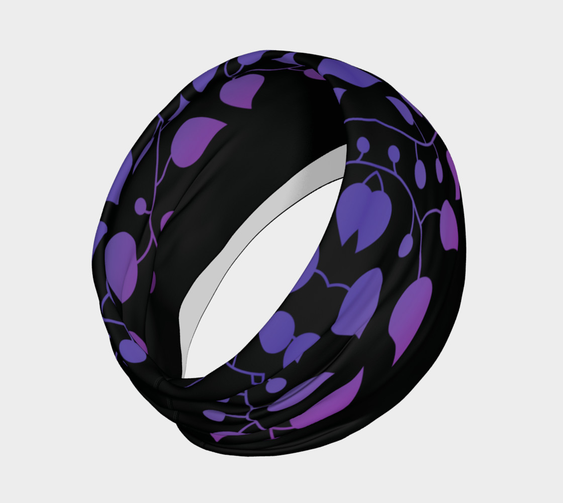 Wild Vine - Midnight Amethyst Headband preview #2