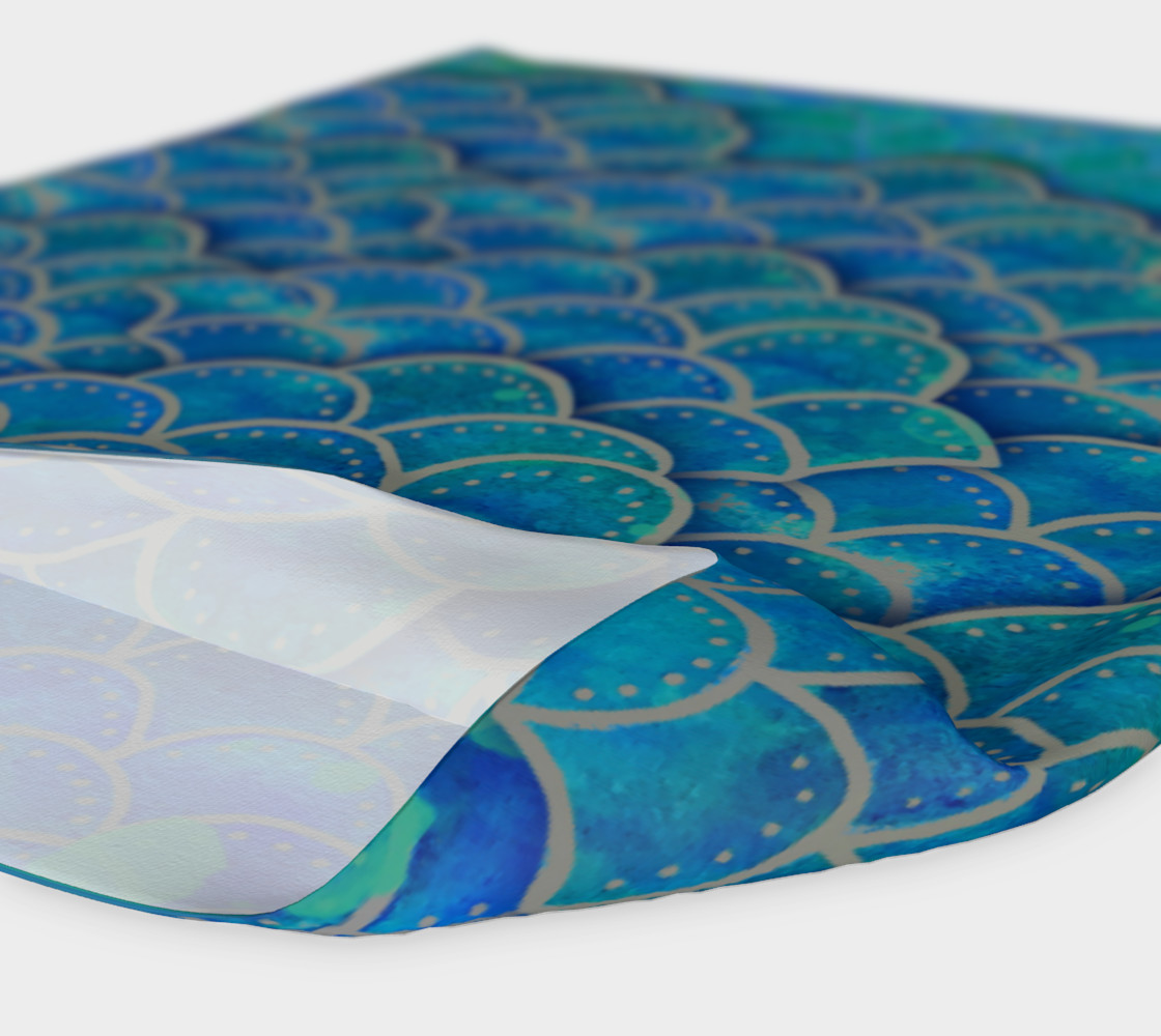 Mermaid Dragon Scales Headband preview #4