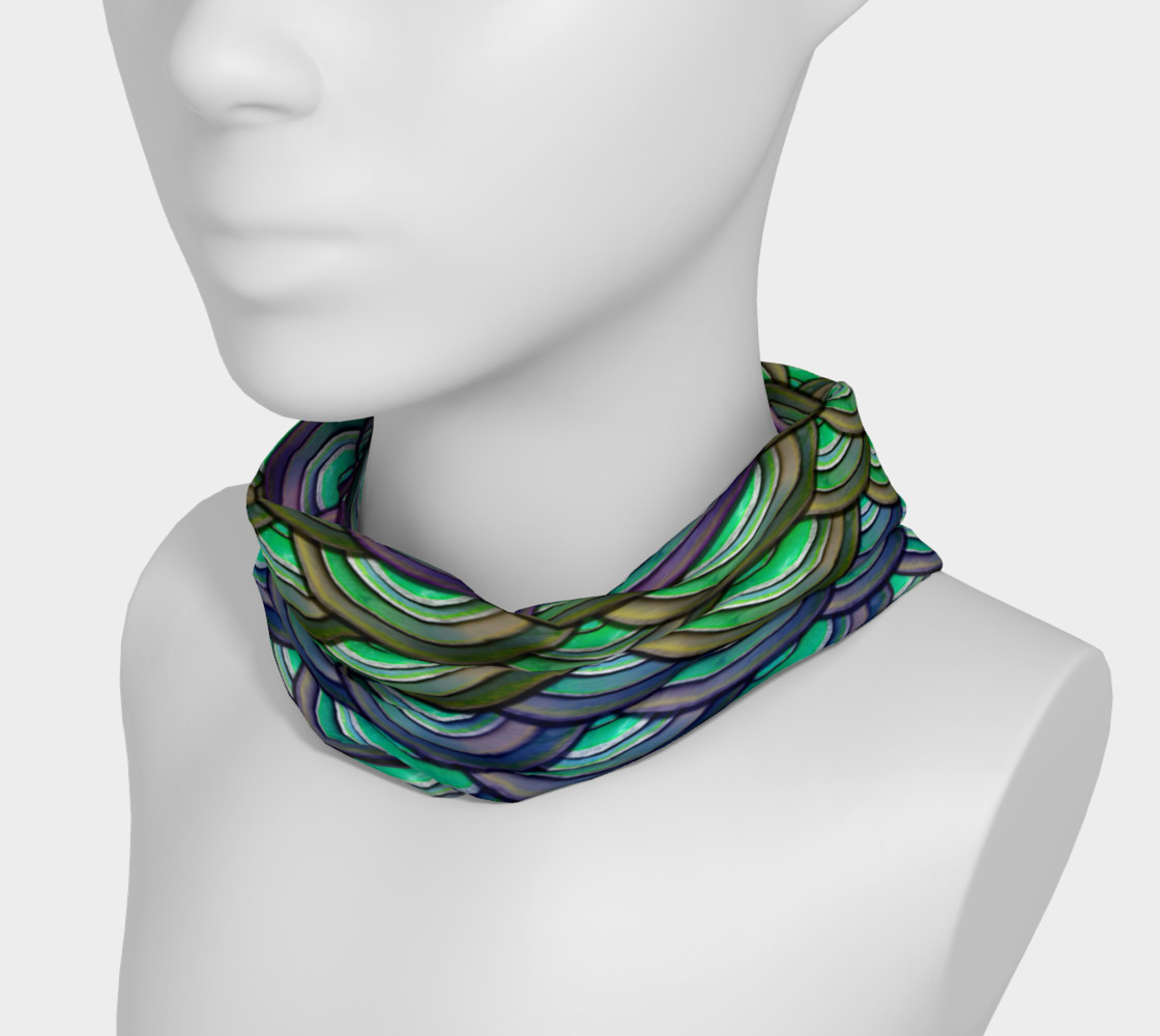 Mermaid Dragon Scale Headband preview #3