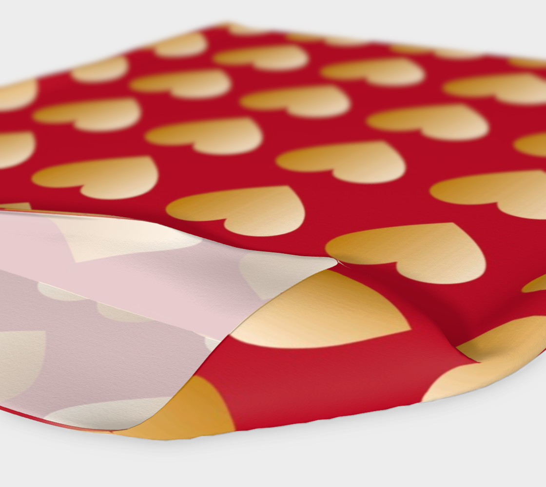 Red and Gold Valentine Hearts preview #4